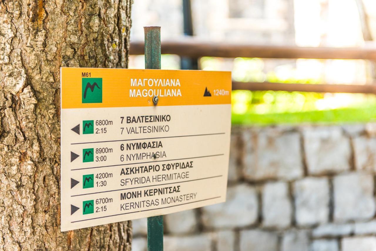 «Σκλάβας Χνάρι» Παραδοσιακός Ξενώνας Apartment Magouliana Ngoại thất bức ảnh