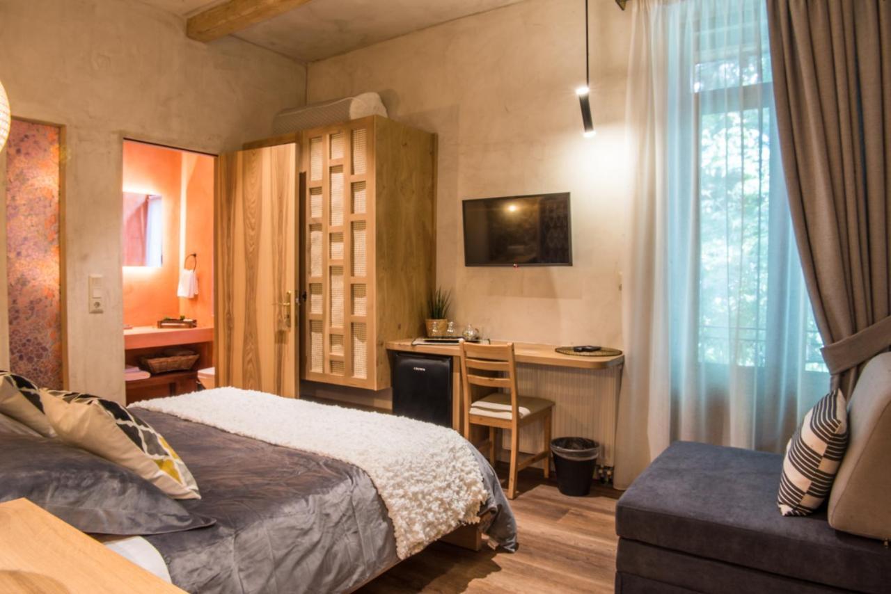«Σκλάβας Χνάρι» Παραδοσιακός Ξενώνας Apartment Magouliana Ngoại thất bức ảnh